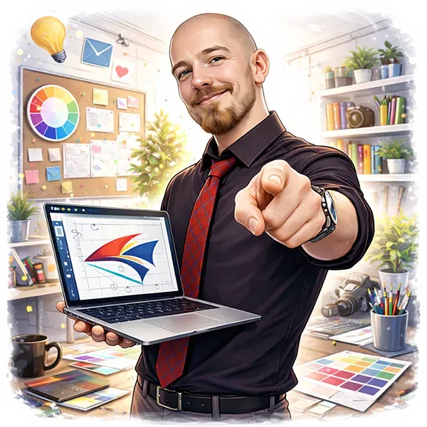 Karikatur Chris Greywolf